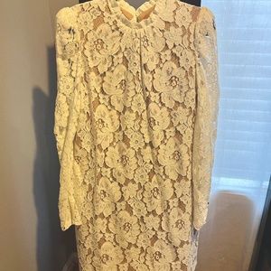 NWT White Lace WAYF Dress